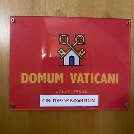 Domum Vaticani Roma Exterior foto